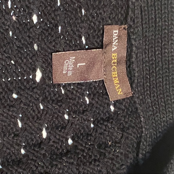 NWOT Large Dana Buchman sweater cardigan - Picture 5 of 6